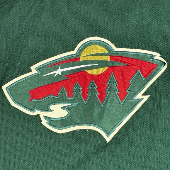 Men’s XL NHL Jersey Minnesota Wild Green “State of Hockey” Official Licensed - Picture 2 of 8